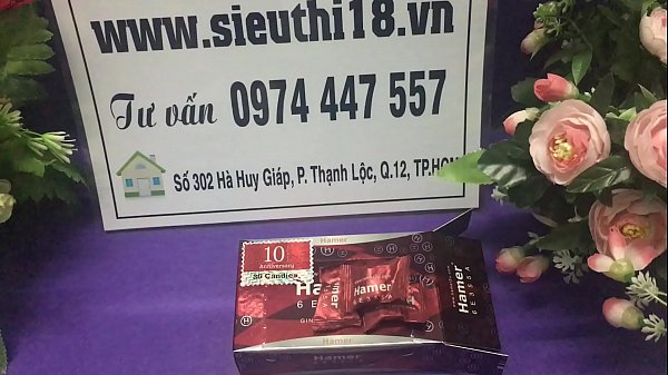 Giới thiệu kẹo sâm giúp các quý ông to cặc nứng 4 ngày